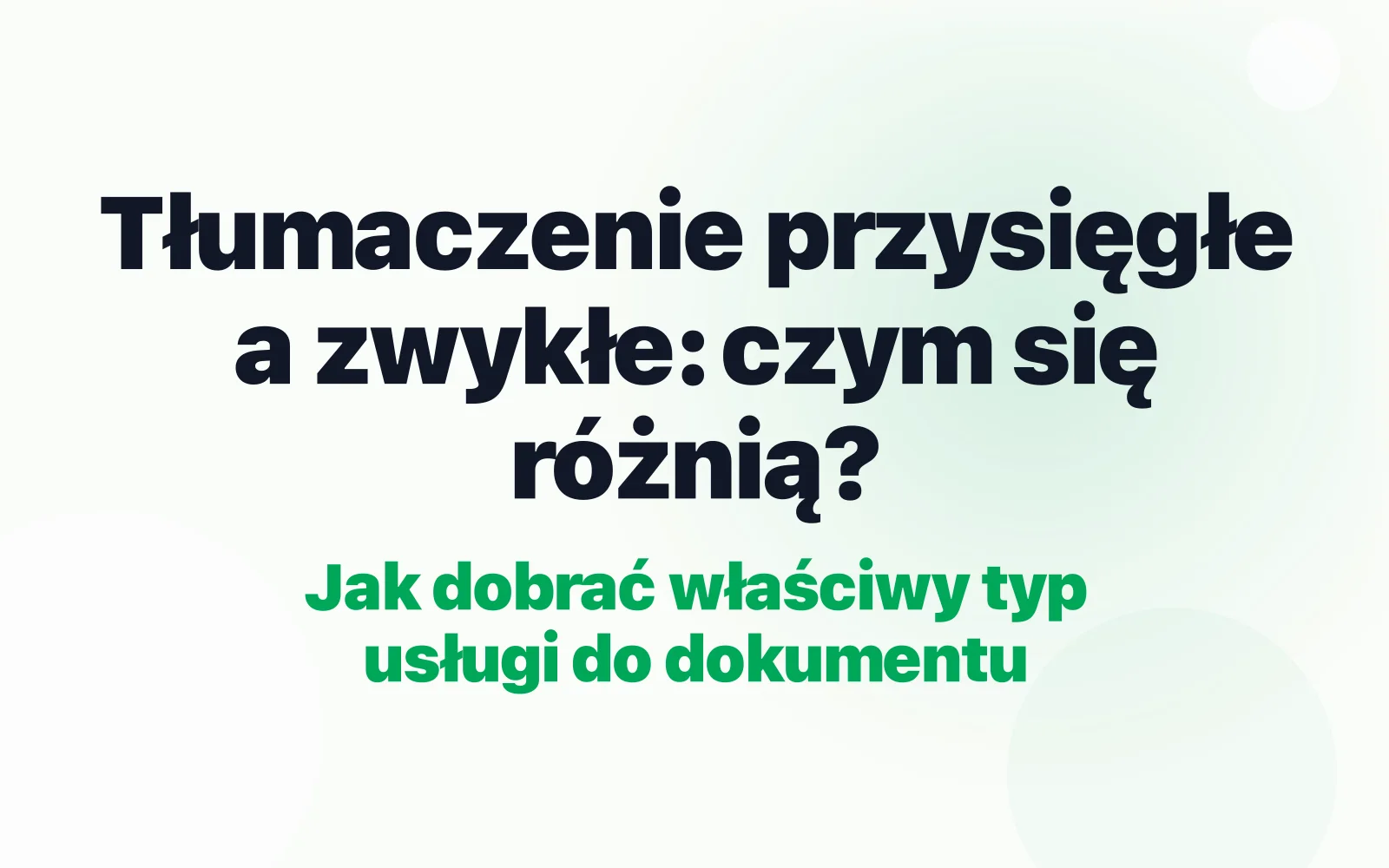 Dokumenty urzędowe porównane przed wyborem tłumaczenia przysięgłego lub zwykłego